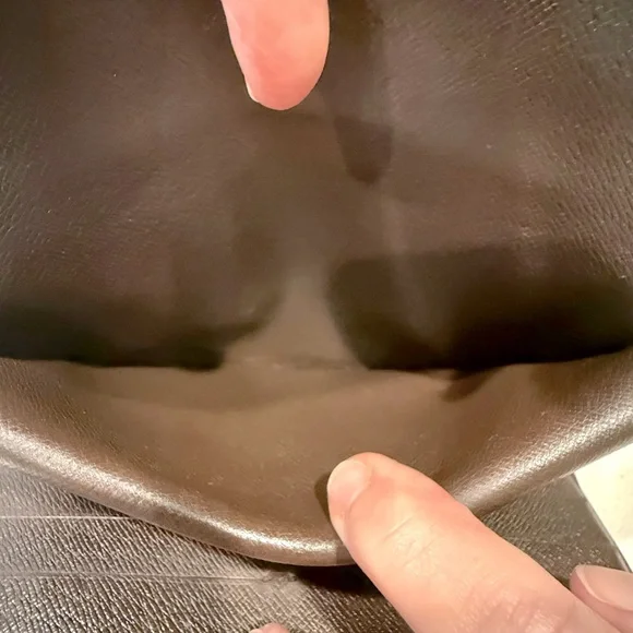 Louis Vuitton Pre-Loved Damier Ebene Portefeuille International Wallet